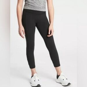 Athleta SM Black Capri‎ Legging Small S